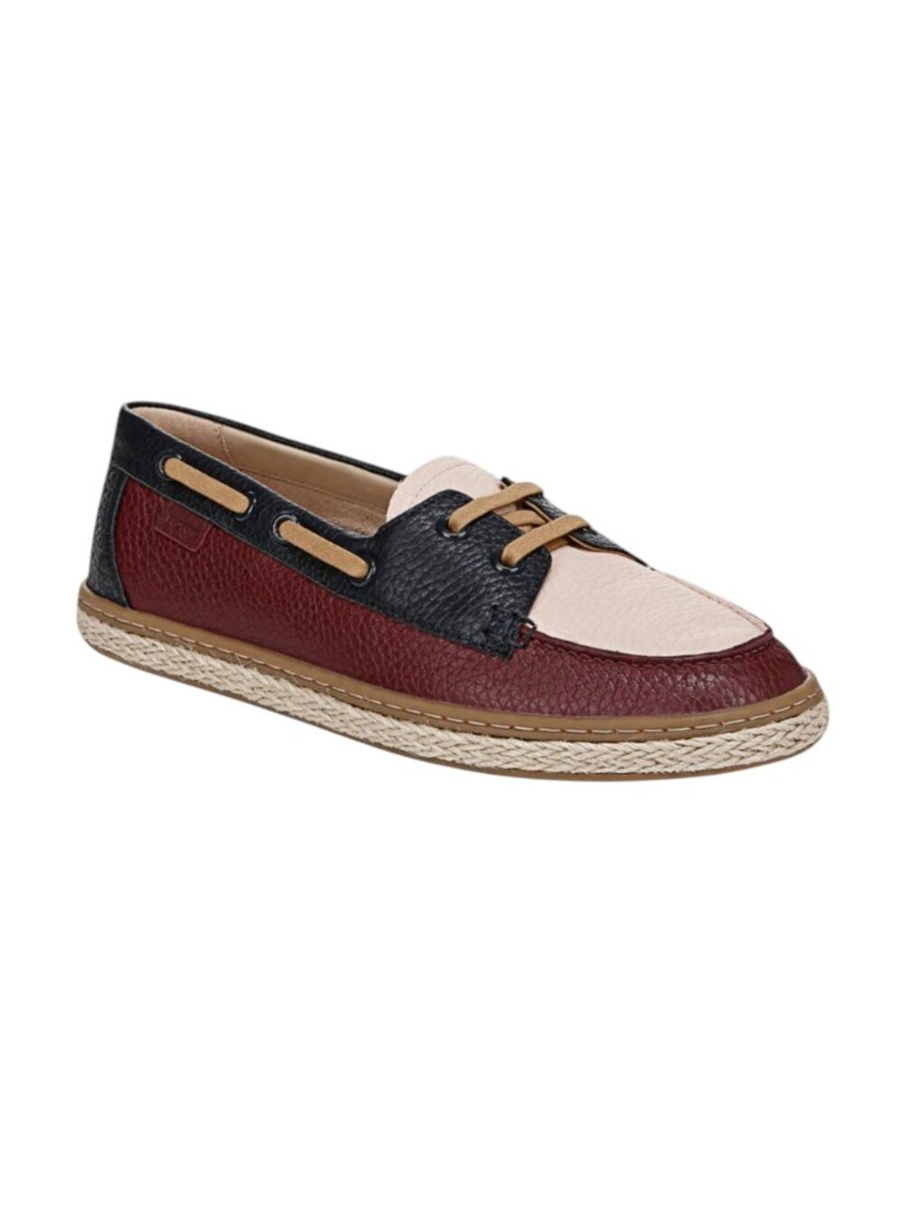 (New) Vionic – Bay‎ Comfort Leather Boat Shoes (Cherry Jubilee) – Women's 6.5